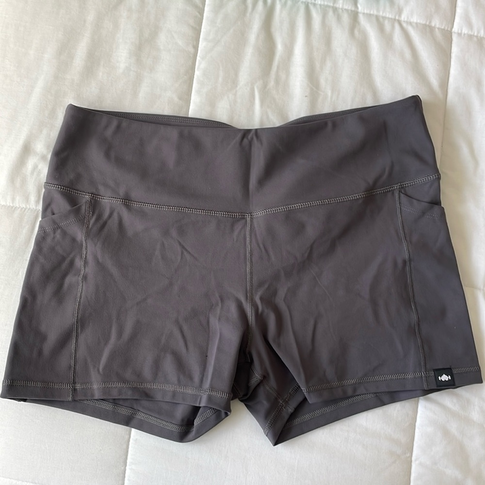 Wodbottom Workout Compression Shorts, Pockets On … - image 1
